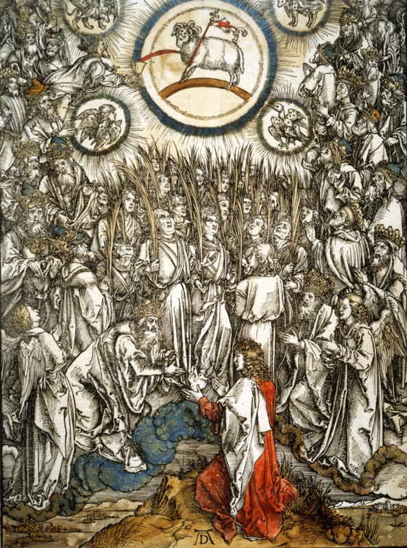 Dürer, L'Adoration de l'Agneau de Dieu
