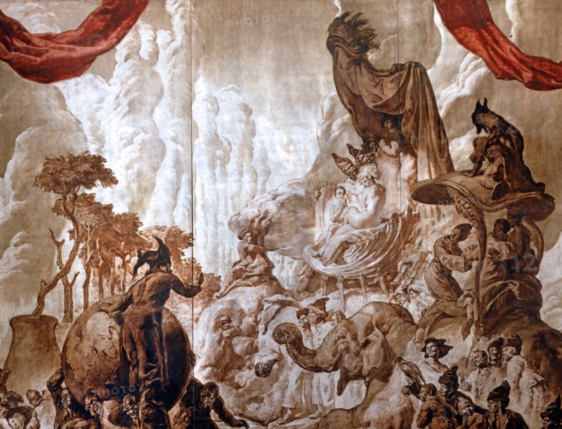 Sert, La reine de Saba part avec son cortège, pour aller rencontrer le roi Salomon
