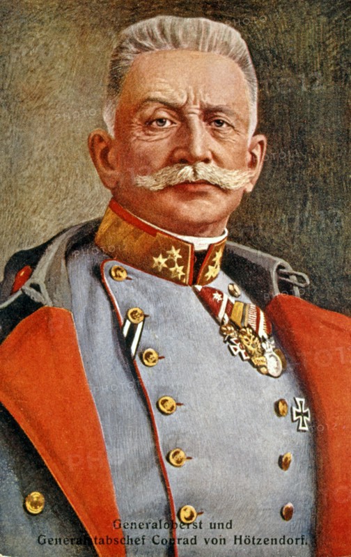 Portrait de Franz Conrad von Hötzendorf