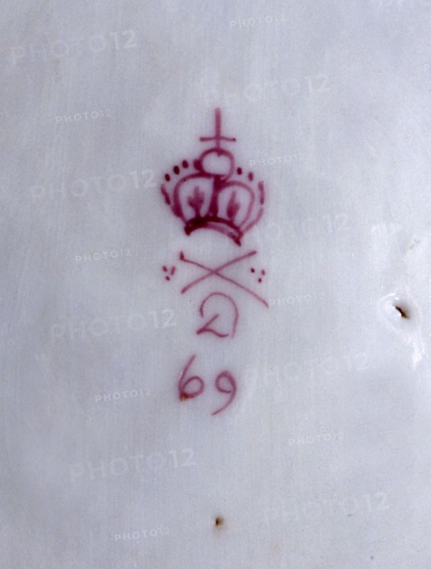 Signature sur porcelaine