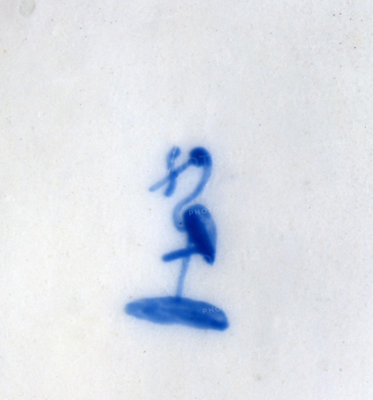 Signature sur porcelaine