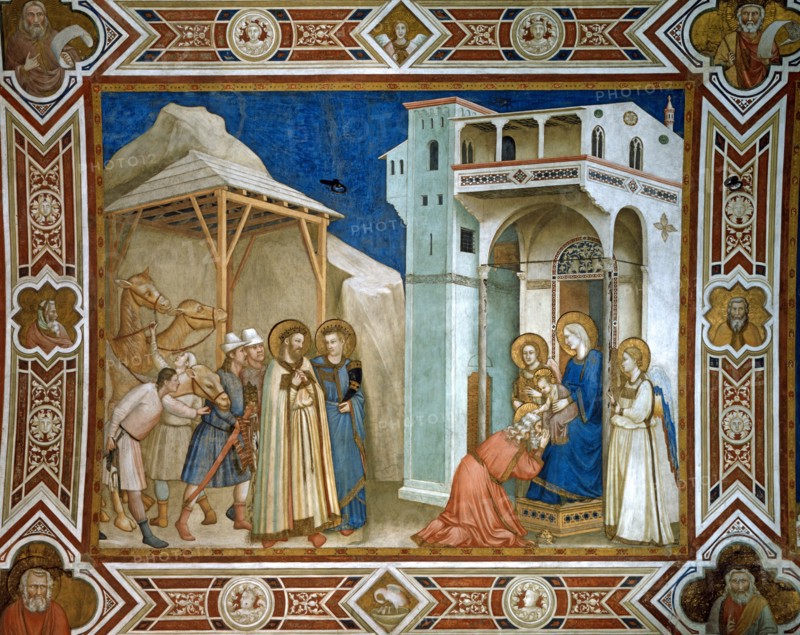 École de Giotto, Adoration des Mages