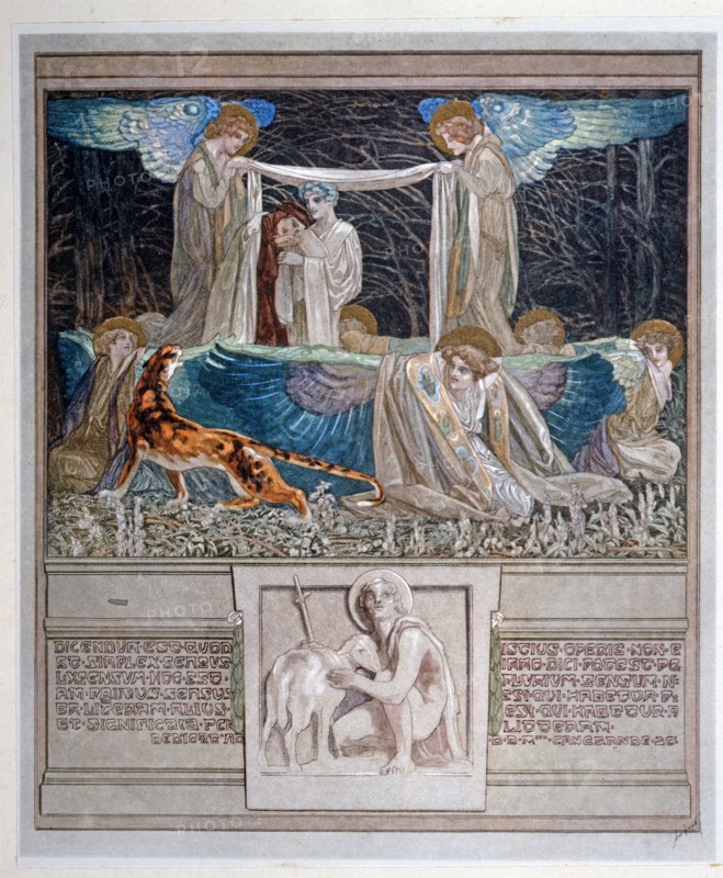 La Divine Comédie, illustrée par Franz von Bayros