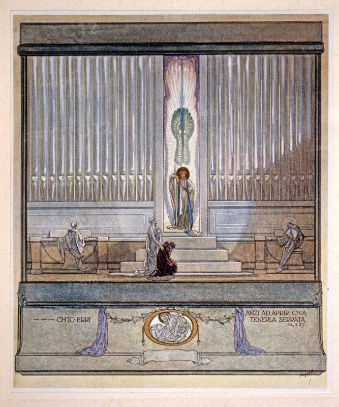 The Divine Comedy, illustrated by Franz von Bayros