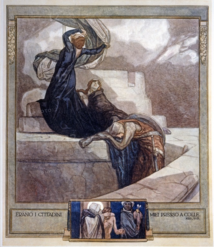 La Divine Comédie, illustrée par Franz von Bayros