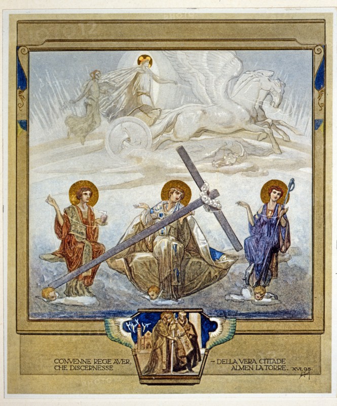 The Divine Comedy, illustrated by Franz von Bayros