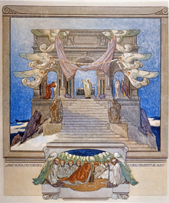 The Divine Comedy, illustrated by Franz von Bayros