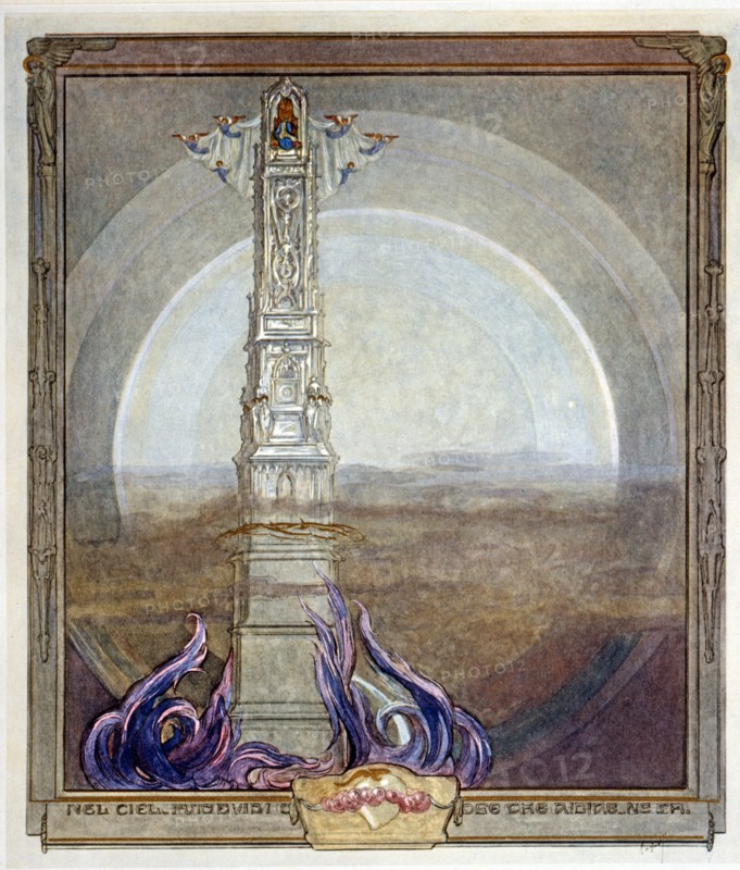 The Divine Comedy, illustrated by Franz von Bayros