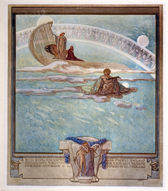 La Divine Comédie, illustrée par Franz von Bayros