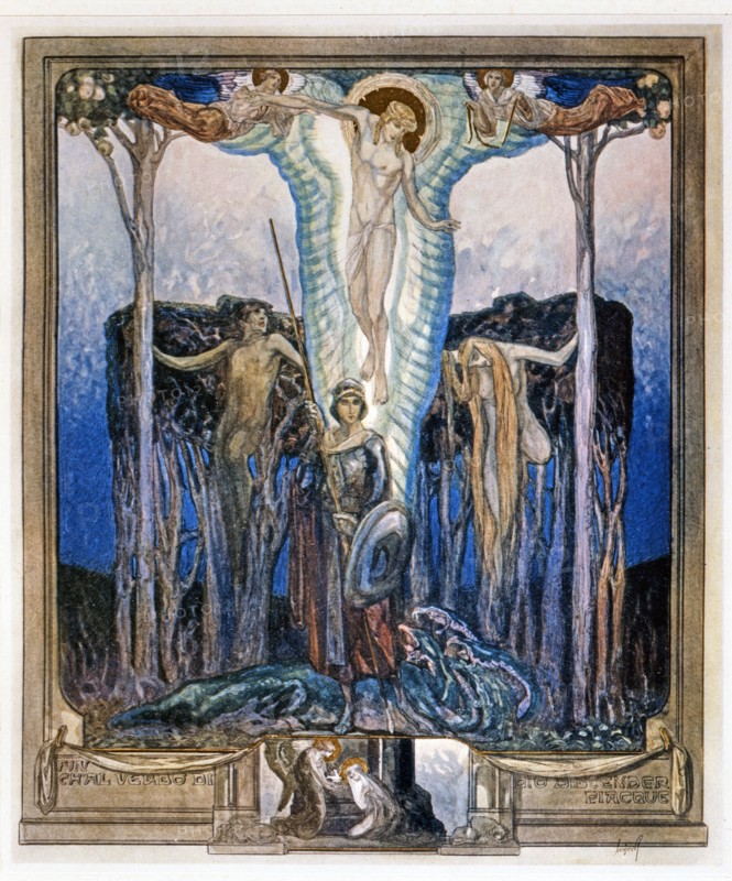 La Divine Comédie, illustrée par Franz von Bayros