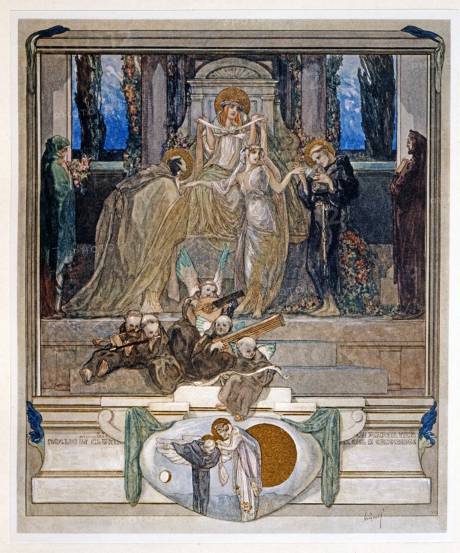 The Divine Comedy, illustrated by Franz von Bayros