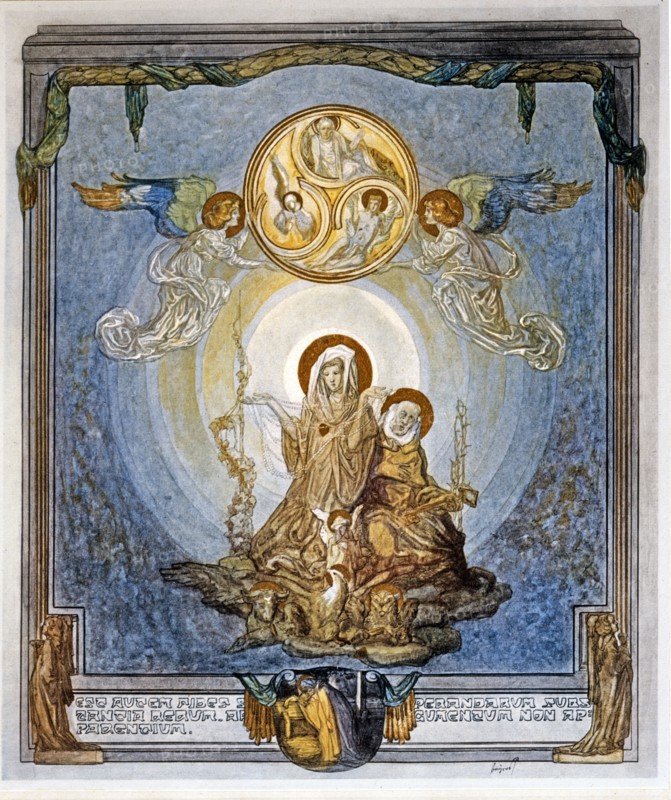 The Divine Comedy, illustrated by Franz von Bayros