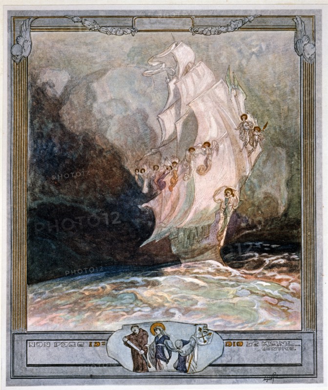 La Divine Comédie, illustrée par Franz von Bayros