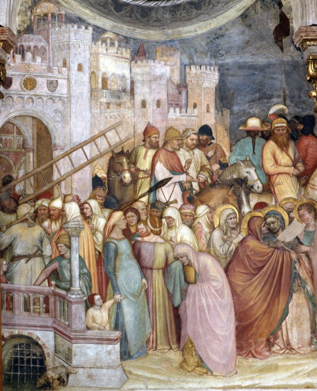 Da Zevio, La Crucifixion (détail)