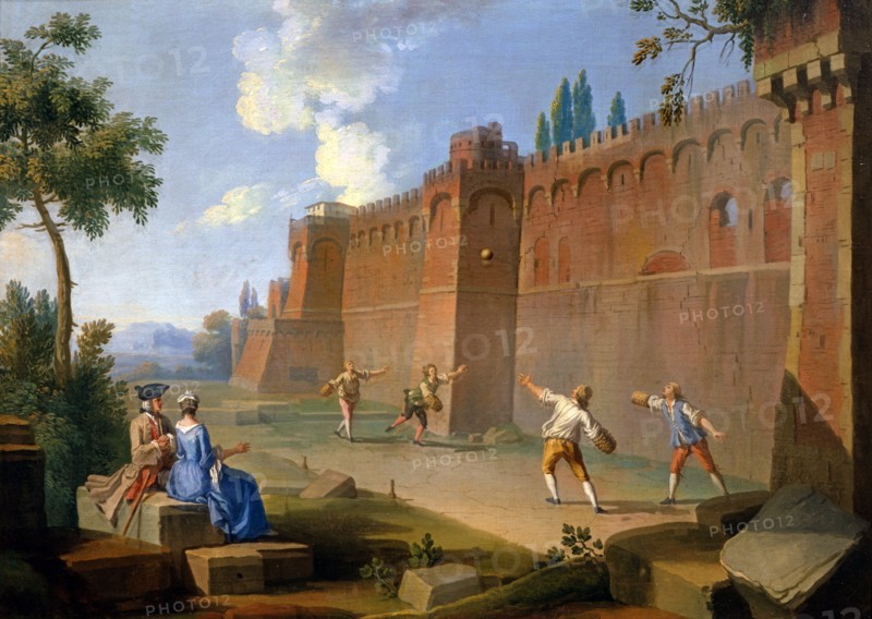 Zocchi, The Big Ball Game Le jeu de paume.