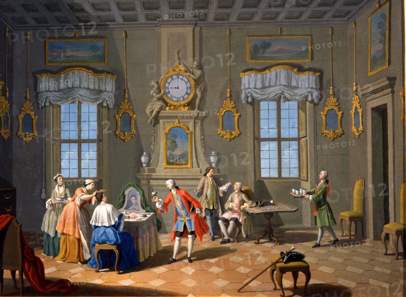 Zocchi, The hours of the day: In the morning.