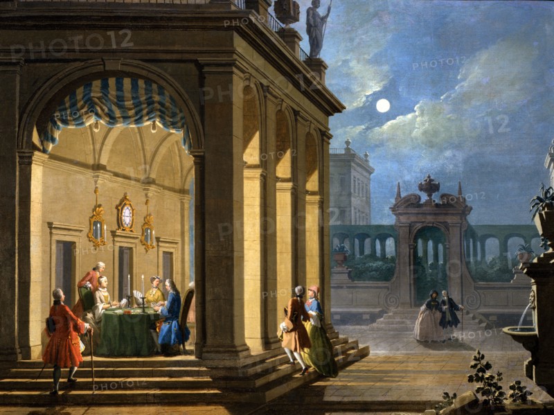 Zocchi, Les heures du jour : La nuit.