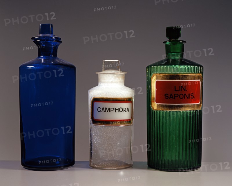Récipients en verre pour pharmacie