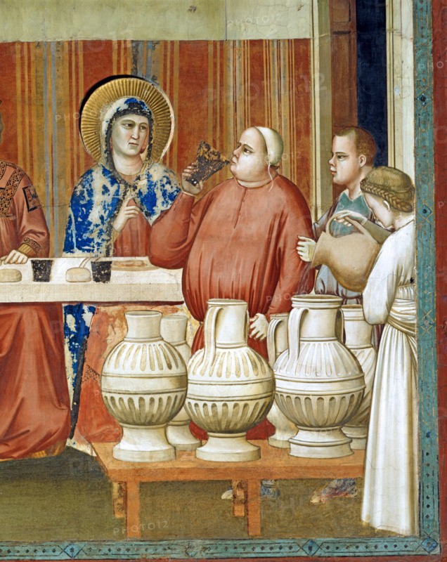 Giotto di Bondone, Marriage at Cana
