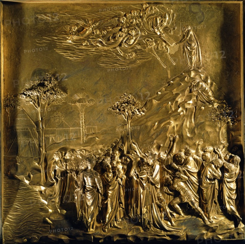 Ghiberti, Book of the Exodus. Moses' Stories