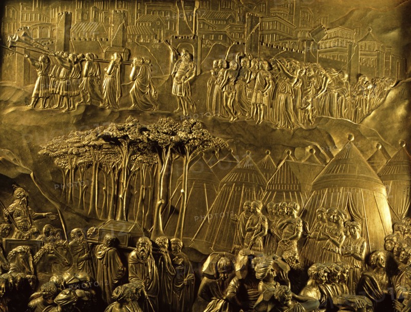 Ghiberti, Histoires de Joshua