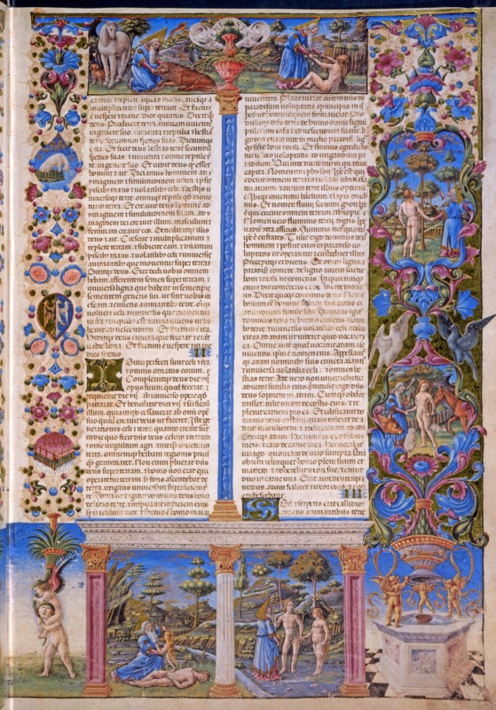 Crivelli, Levitical Incipit. Third book of the Torah.