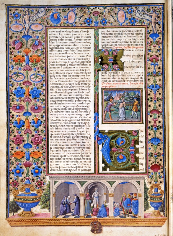 Crivelli, Prologue to the Book of Prophets (Isaiah).