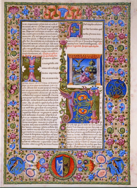 Crivelli, Fin du Livre de Moïse, début du Livre de Josué.