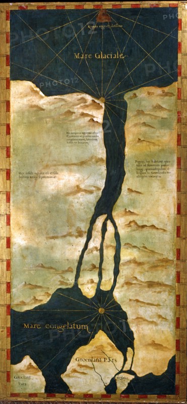 Ignazio, Bonsignori, Carte du Groenland et des régions polaires