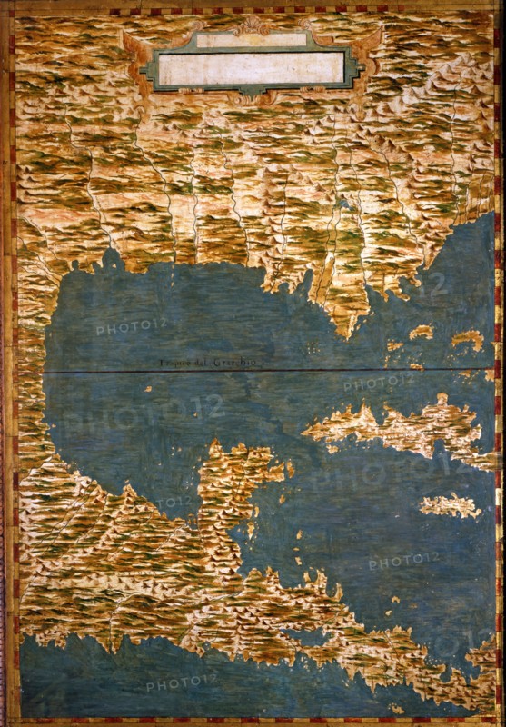 Ignazio, Bonsignori, Carte de l'Amérique centrale