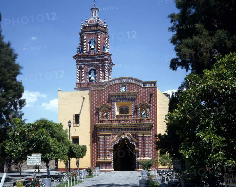 Eglise de Santa Maria Tonantzintla, Mexique