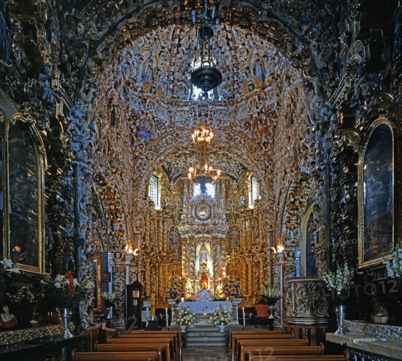 Church of Santa Maria Tonantzintla, Mexico