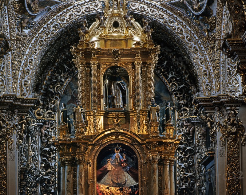 Eglise Santo Domingo de Puebla (Mexique)
