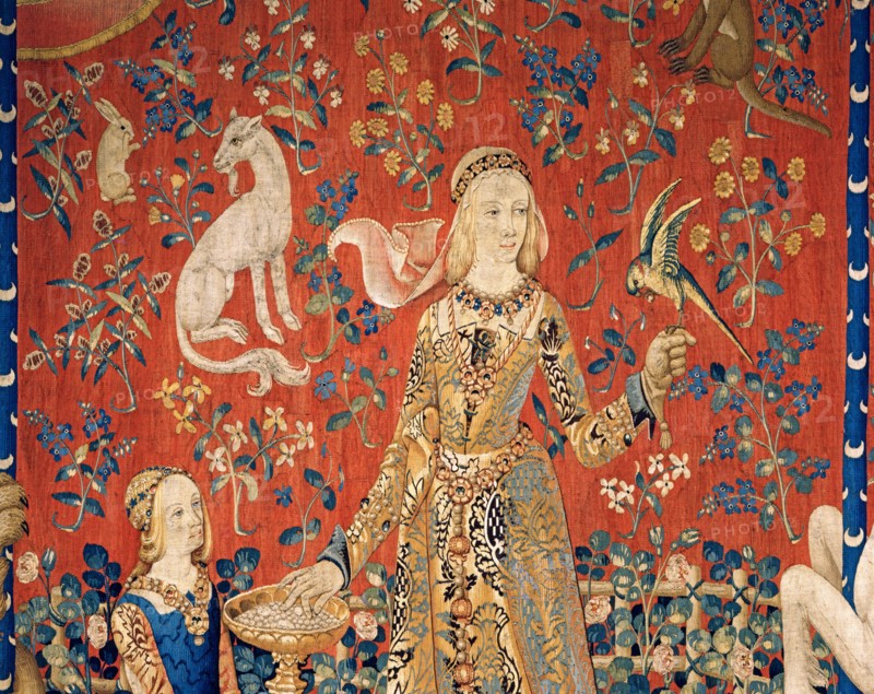 Tenture de la Dame à la Licorne : "Le Goût"