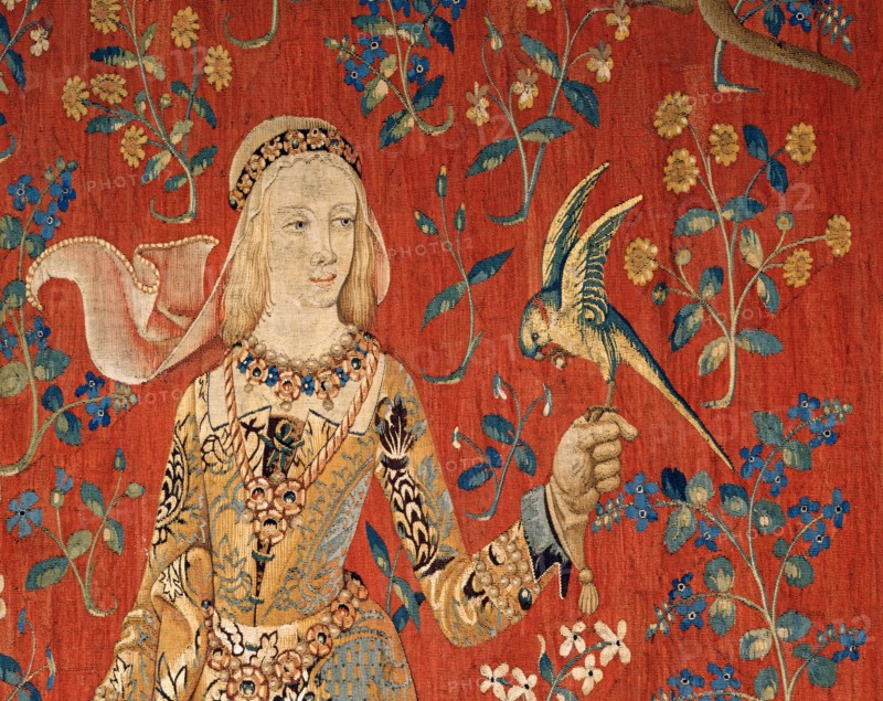Tapestry of the Lady with the Unicorn: "The Taste"