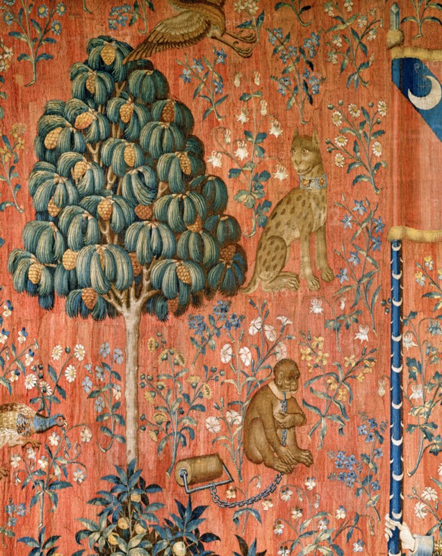 Lady with Unicorn Tapestry: "The Touch"