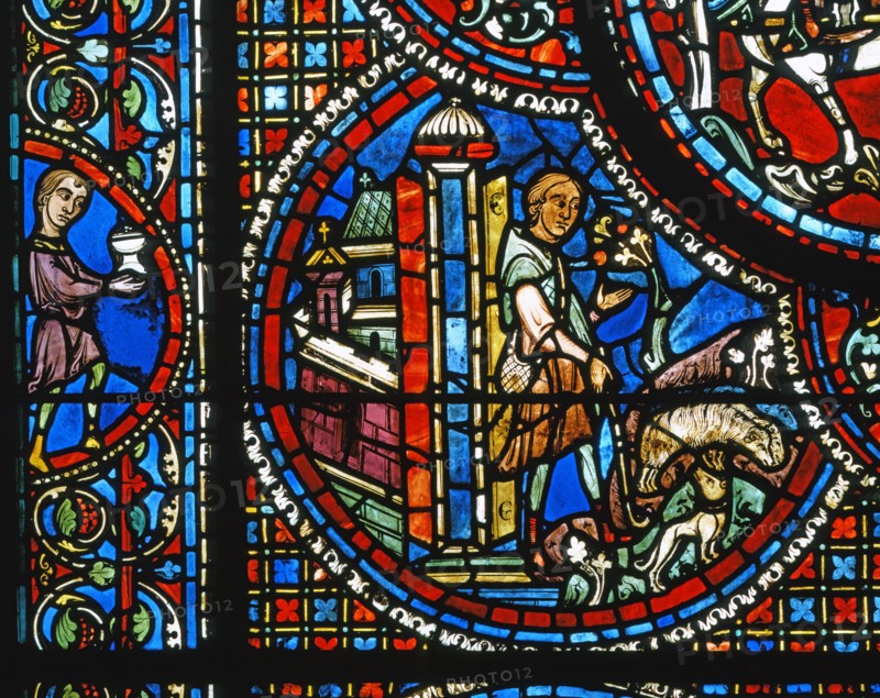 Vitrail de la cathédrale Notre-Dame de Chartres