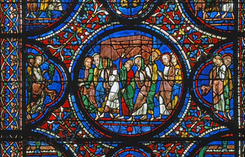 Vitrail de la cathédrale Notre-Dame de Chartres