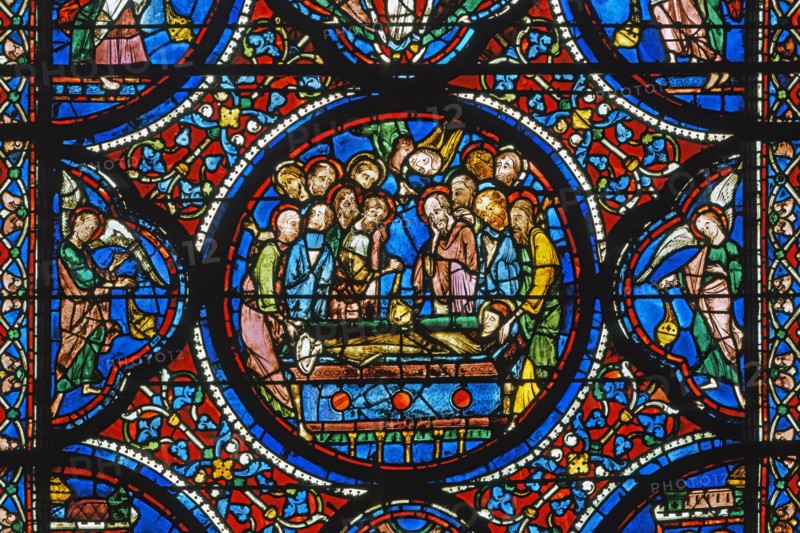 Vitrail de la cathédrale Notre-Dame de Chartres