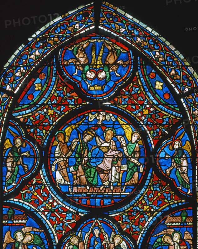 Vitrail de la cathédrale Notre-Dame de Chartres