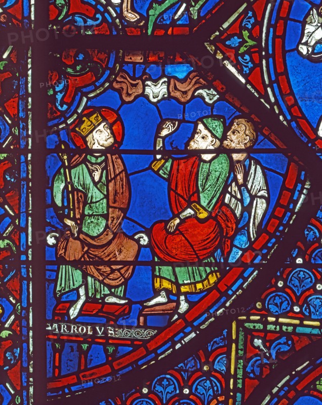 Vitrail de la cathédrale Notre-Dame de Chartres