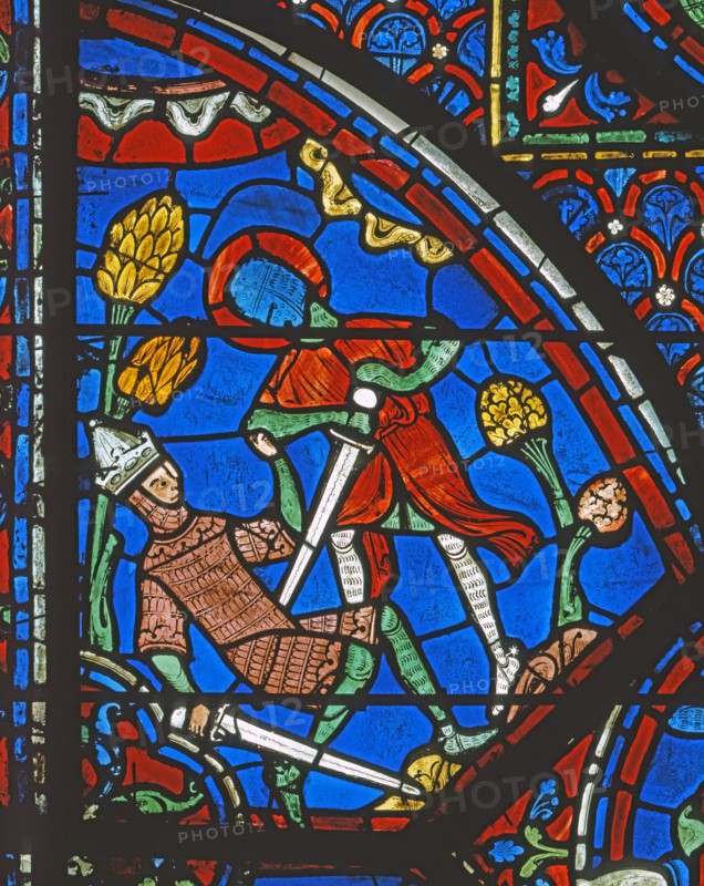 Vitrail de la cathédrale Notre-Dame de Chartres