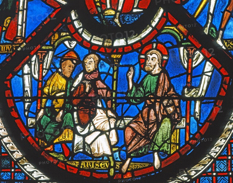 Vitrail de la cathédrale Notre-Dame de Chartres