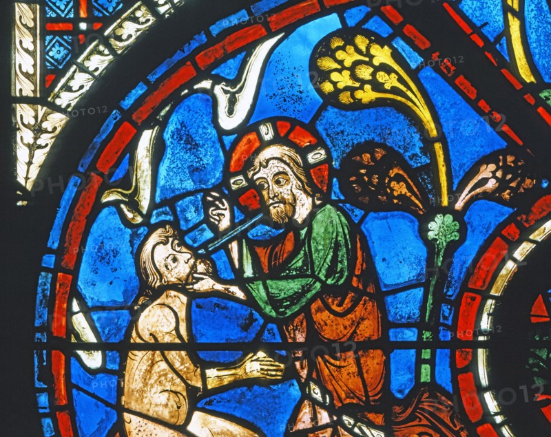 Vitrail de la cathédrale Notre-Dame de Chartres