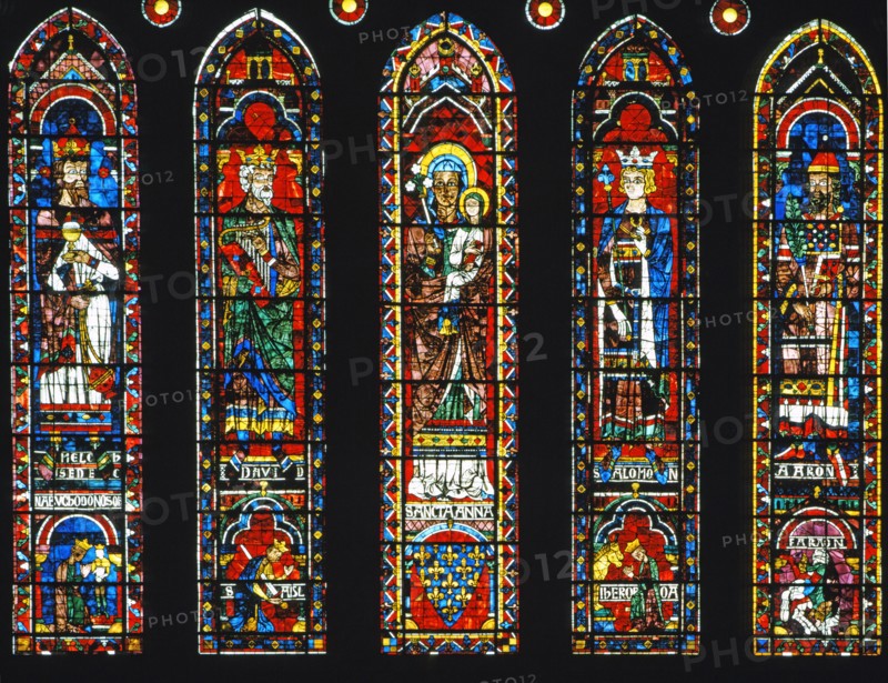 Vitrail de la cathédrale Notre-Dame de Chartres