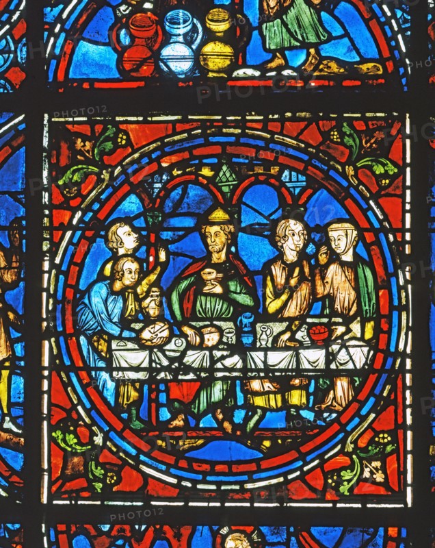 Vitrail de la cathédrale Notre-Dame de Chartres