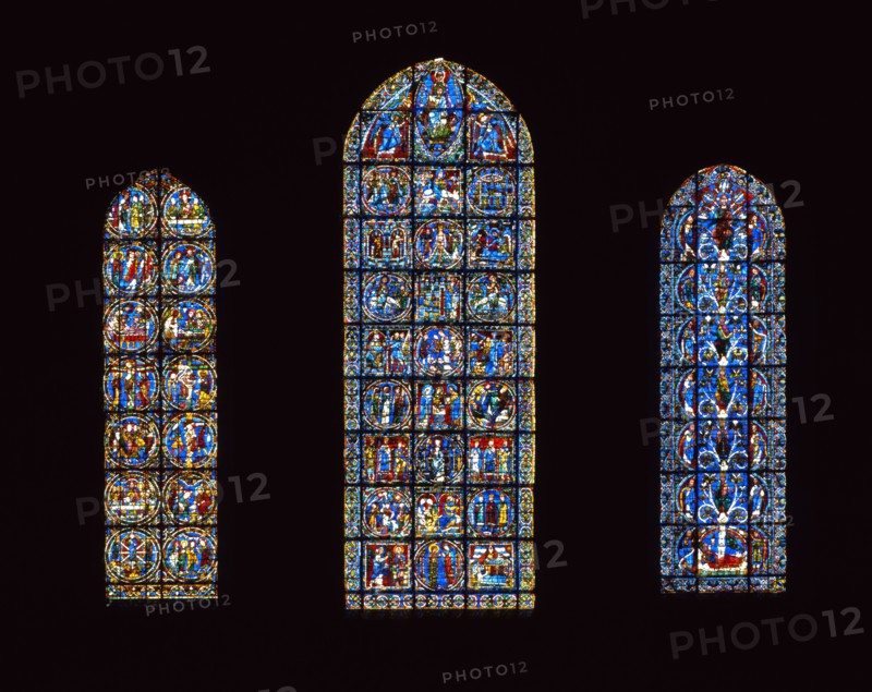 Vitrail de la cathédrale Notre-Dame de Chartres
