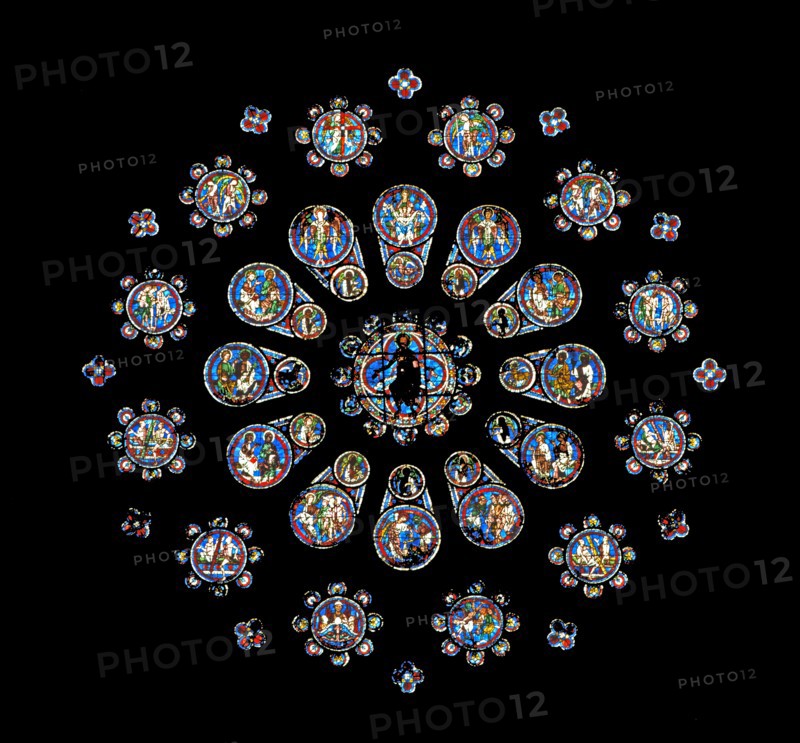 Vitrail de la cathédrale Notre-Dame de Chartres