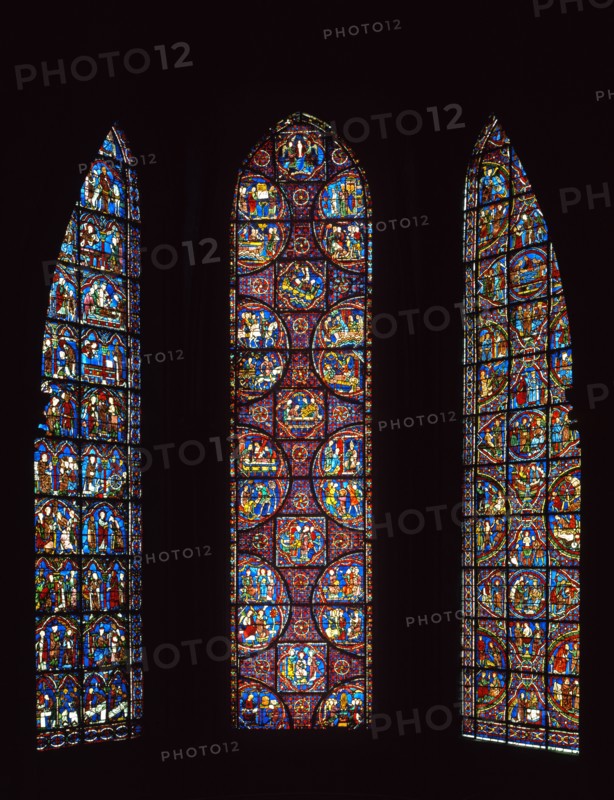 Vitrail de la cathédrale Notre-Dame de Chartres