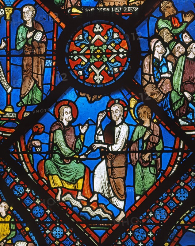 Vitrail de la cathédrale Notre-Dame de Chartres